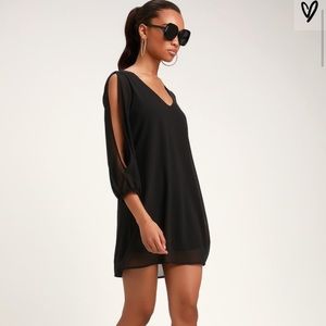 Lulu’s Cold Shoulder Dress